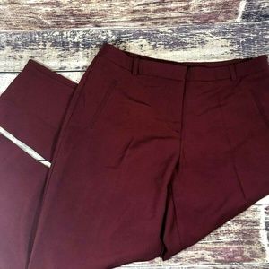 HavePlus Womens Dress Pants Size 1X Red Maroon